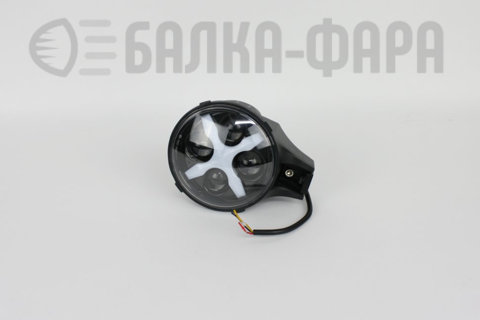 Светодиодная фара на 60 Ватт с ДХО, серия 9060